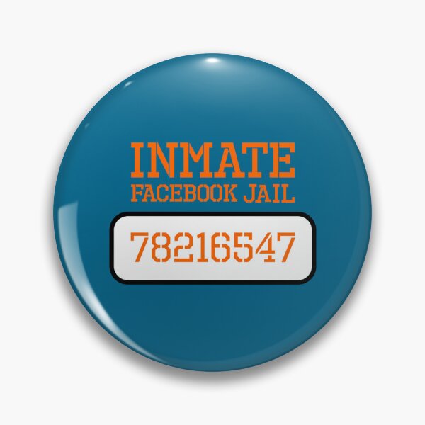 Item preview, facebook jail inmate funny   designed and sold by DivineBurn.