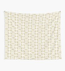 Queen of Hearts gold crown tiara tossed about by Kristie Hubler Wall Tapestry