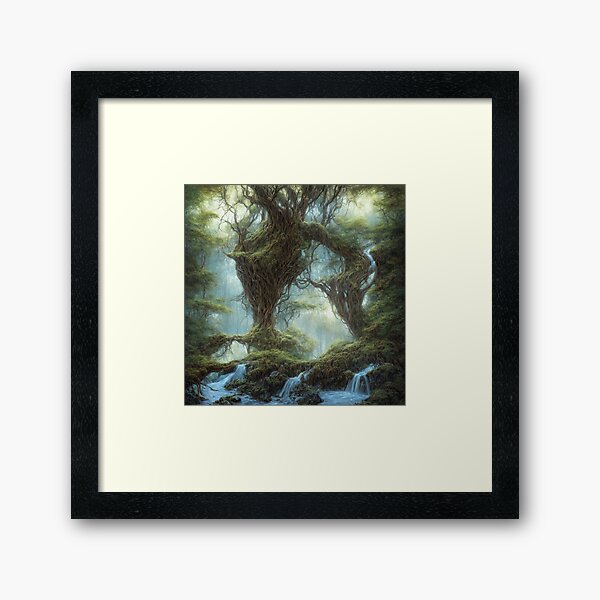 Item preview, The enchanting aura of mystical trees designed and sold by mgtime.
