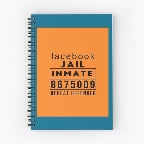 Item preview, Facebook jail inmate repeat offender - FB jail inmate Graphic  designed and sold by DivineBurn.