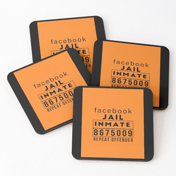 Item preview, Facebook jail inmate repeat offender - FB jail inmate Graphic  designed and sold by DivineBurn.