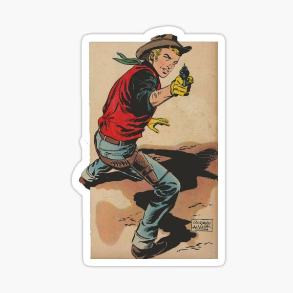 Gunfighter (Old Gods and Young Guns) Sticker