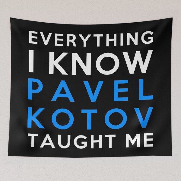 Item preview, Pavel Kotov - Everything i know designed and sold by 2Girls1Shirt.