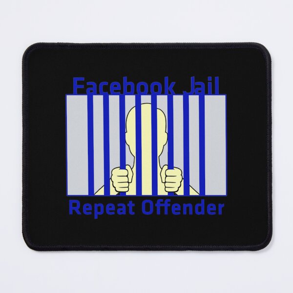 Item preview, Facebook Jail Repeat Offender   designed and sold by DivineBurn.