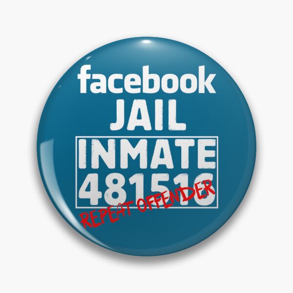 Item preview, Funny Facebook Jail Inmate Repeat Offender Gag Gift    designed and sold by DivineBurn.