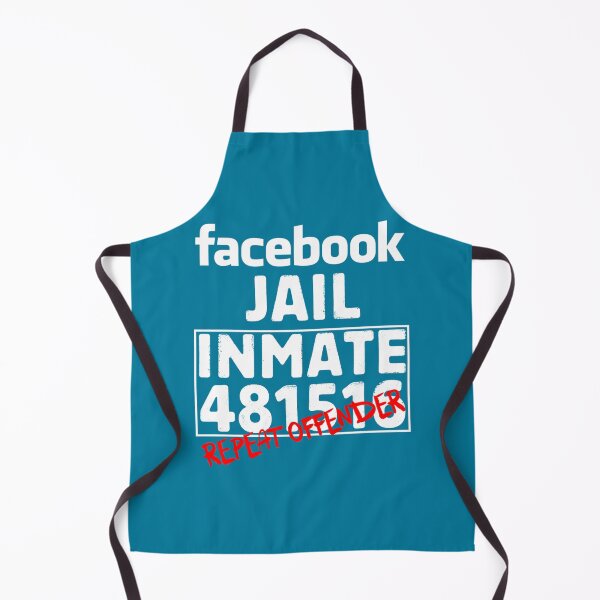 Artikelvorschau, Lustiges Facebook-Gefängnisinsassen-Wiederholungstäter-Gag-Geschenk entworfen und verkauft von DivineBurn.