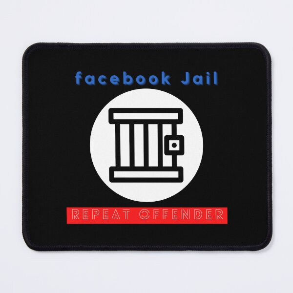 Item preview, Funny facebook jail repeat offfender   designed and sold by DivineBurn.