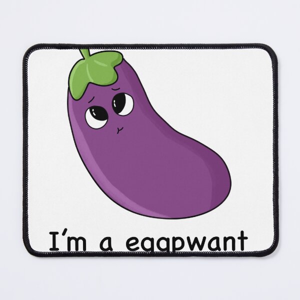Item preview, A cute cartoon of baby eggplant designed and sold by Thereddestblue.