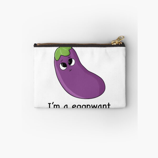Item preview, A cute cartoon of baby eggplant designed and sold by Thereddestblue.