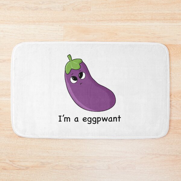 Item preview, A cute cartoon of baby eggplant designed and sold by Thereddestblue.