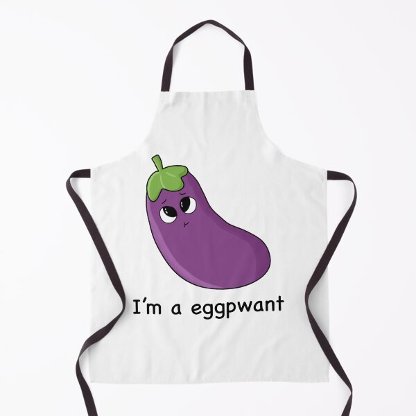 Item preview, A cute cartoon of baby eggplant designed and sold by Thereddestblue.