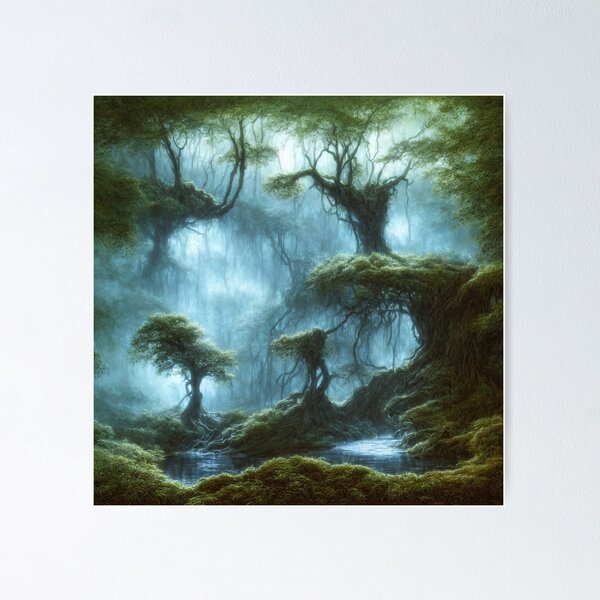 Item preview, The mysterious attraction of mystical trees designed and sold by mgtime.