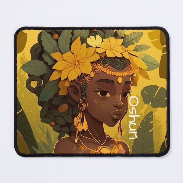 Item preview, Oshun, as a little girl, Goddess of divinity, femininity, fertility, beauty, and love is connected to destiny and divination designed and sold by tre2k3.