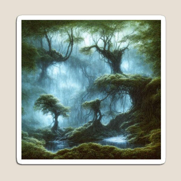 Item preview, The mysterious attraction of mystical trees designed and sold by mgtime.