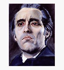 He is the embodiment of all that is evil. Photographic Print