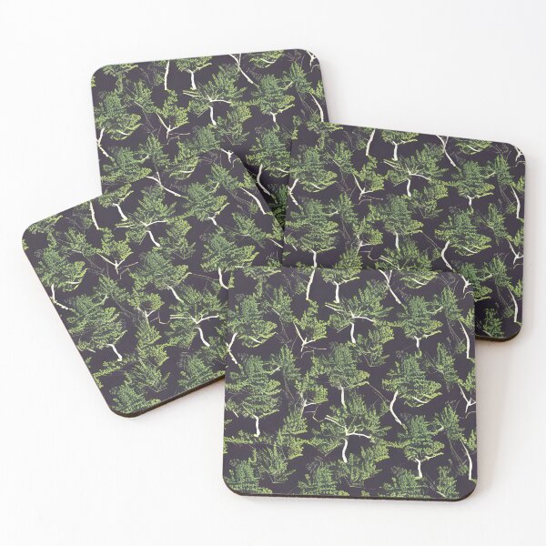 Item preview, Green tree pattern designed and sold by brandway.