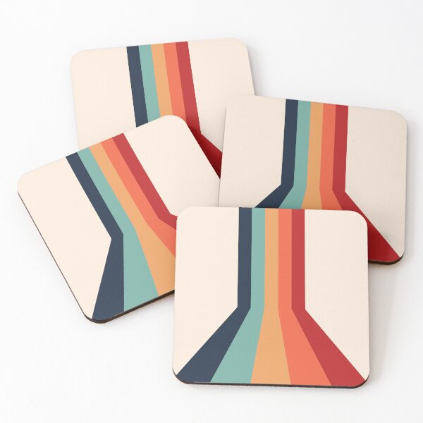 Item preview, Colorful retro style geometric design  designed and sold by BattaAnastasia.