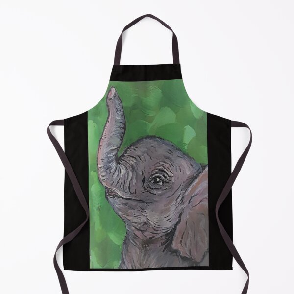 Item preview, Elephant with trunk up designed and sold by KVELKY.