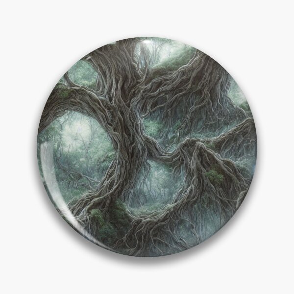 Item preview, The divine inspiration of mystical trees designed and sold by mgtime.