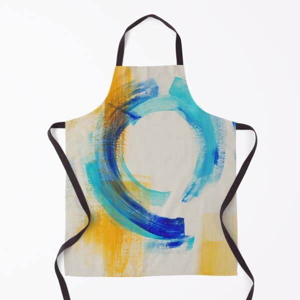 Item preview, Abstract #A106 | blue abstract circles painting designed and sold by Marco Paludet.