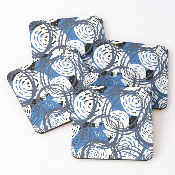Item preview, crazy circles pattern  designed and sold by aimadbro.