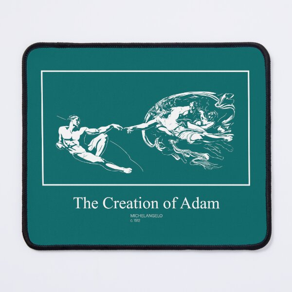 Item preview, 'The Creation of Adam' by Michelangelo Fine Art Illustration designed and sold by rpalesca.