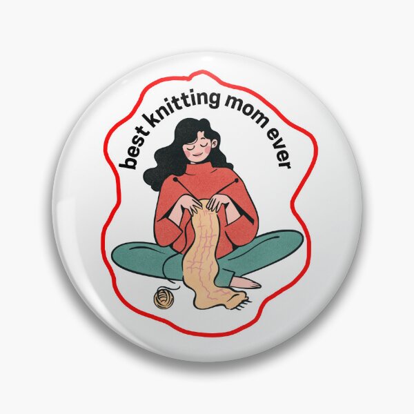 Item preview, gift for every mom "best knitting mom ever" in special occasion designed and sold by Nuttha49POD.