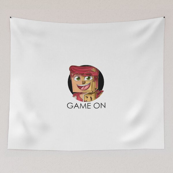 Item preview, Game on - Mineman Character designed and sold by NewMerchandise.