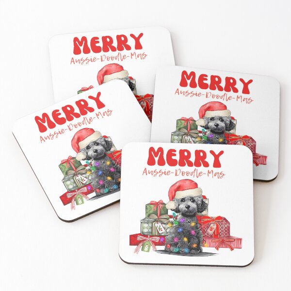 Item preview, AussieDoodle Christmas Merry Aussie Doodle Xmas designed and sold by Linette Gerlach.