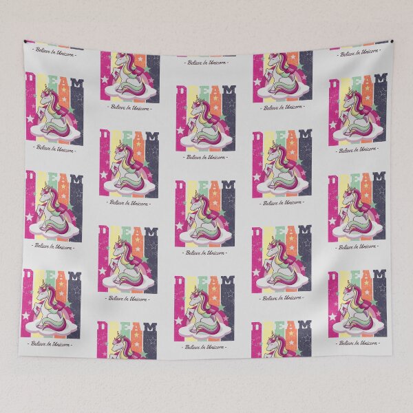 Item preview, Dream Believe In Unicorn designed and sold by Charkasi.