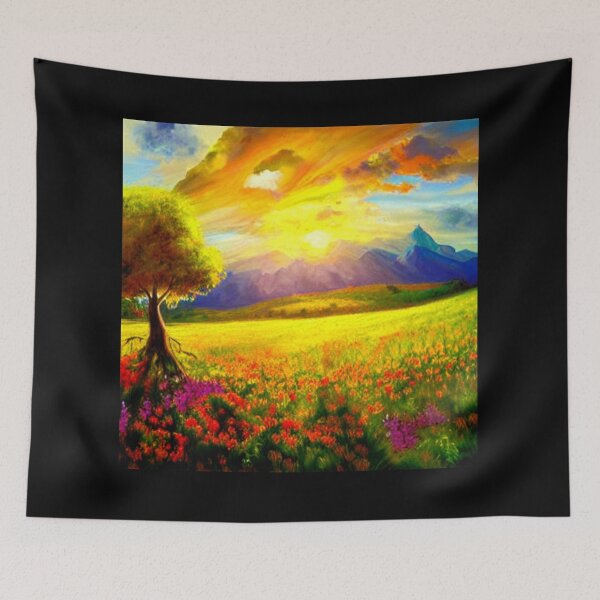 Item preview, Field of Flowers 16 - Throw Pillows and Prints.  designed and sold by ScatterHub.
