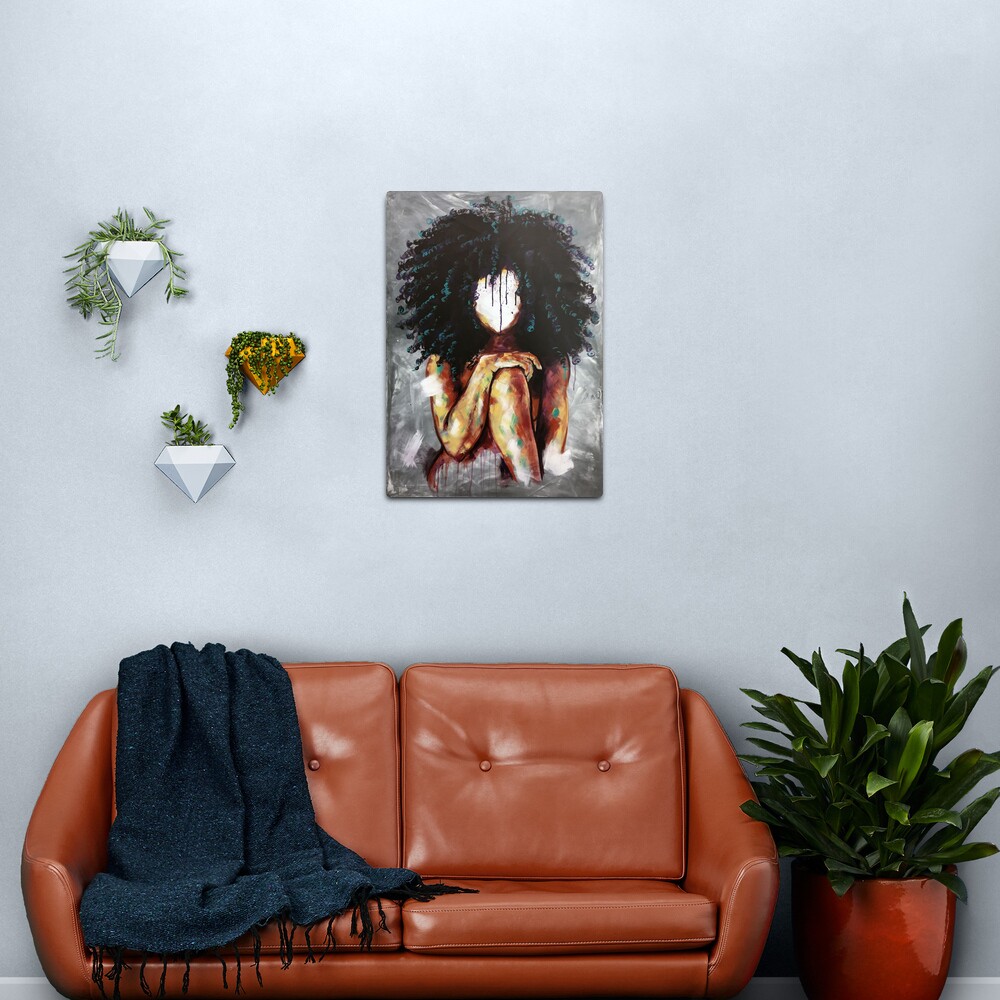 Naturally I Metal Print