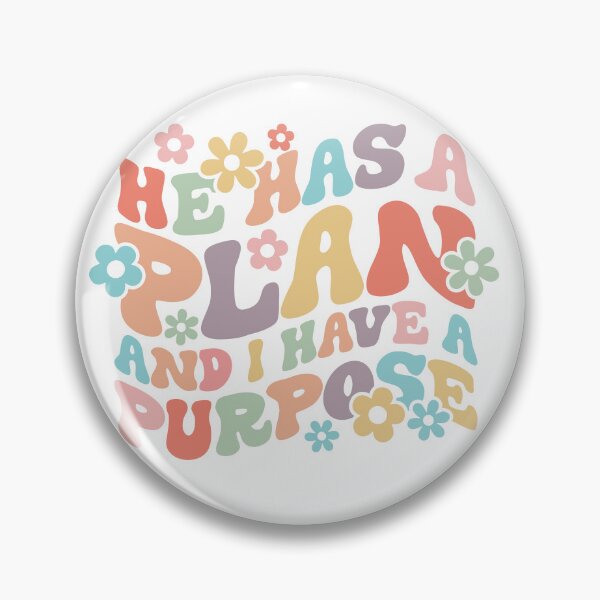 Item preview, He Has A Plan and I Have A Purpose designed and sold by JCL Design Studio.