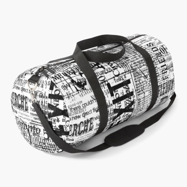 Item preview, Layered Text And Typography Mix In Black On White designed and sold by artsandsoul.