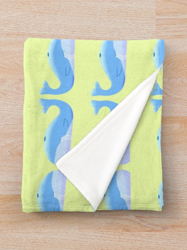 Thumbnail 3 of 6, Throw Blanket, Overwhalemed designed and sold by JavaDraws.