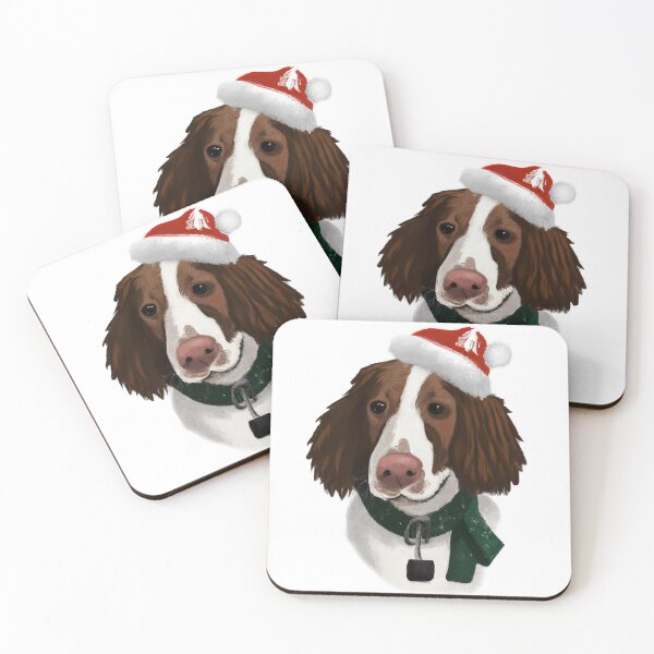 Item preview, Cute English Springer Spaniel Drawing designed and sold by WeHeartAnimals.