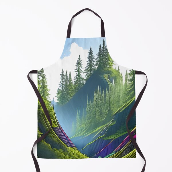 Item preview, Hilly Forest, Ai Generated Art designed and sold by ACC .