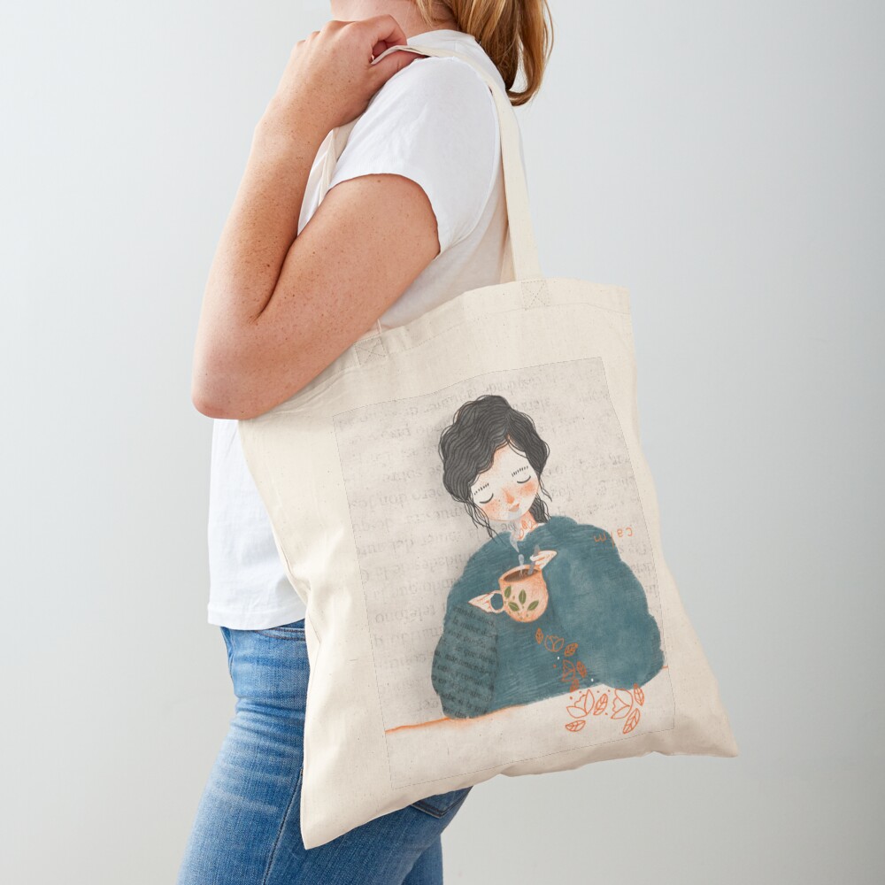 Item preview, Cotton Tote Bag designed and sold by carosurreal.