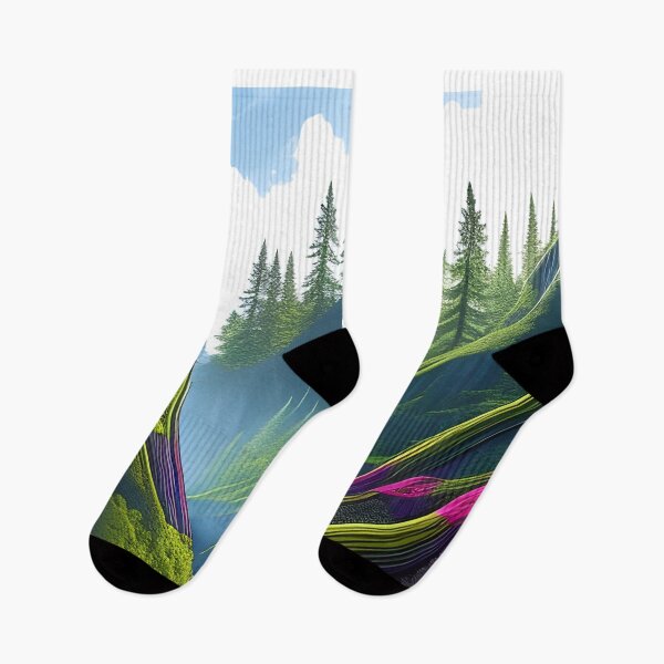Item preview, Hilly Forest, Ai Generated Art  designed and sold by ACC .