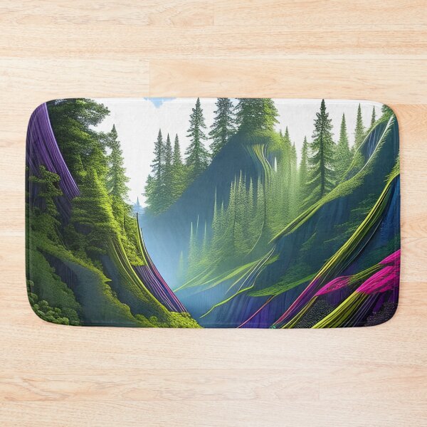 Item preview, Hilly Forest, Ai Generated Art  designed and sold by ACC .