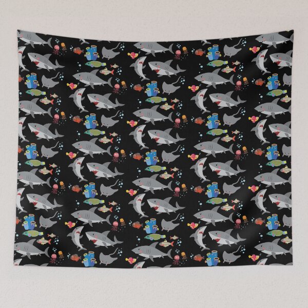 Item preview, Underwater Cartoon Scene Sealife designed and sold by PrintPortal.
