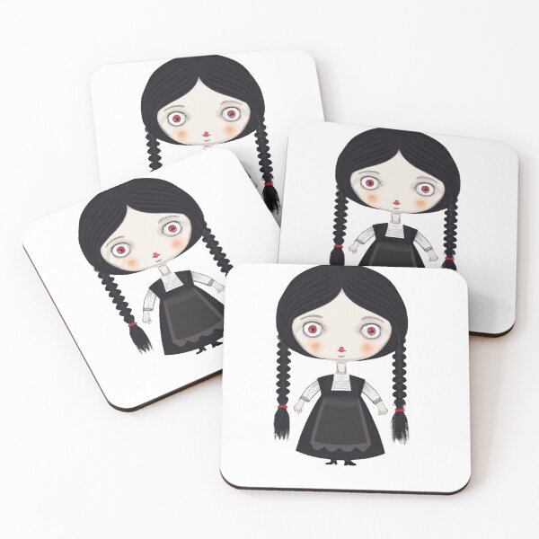 Item preview, wednesday addams, doll designed and sold by T-shirtJohny.
