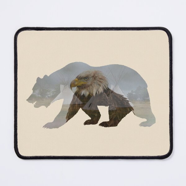 Item preview, The Grizzly, Eagle and Lodges designed and sold by Whisperingpeaks.