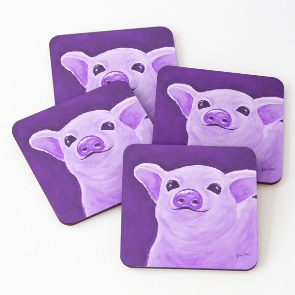 Item preview, Purple Pig  designed and sold by KVELKY.