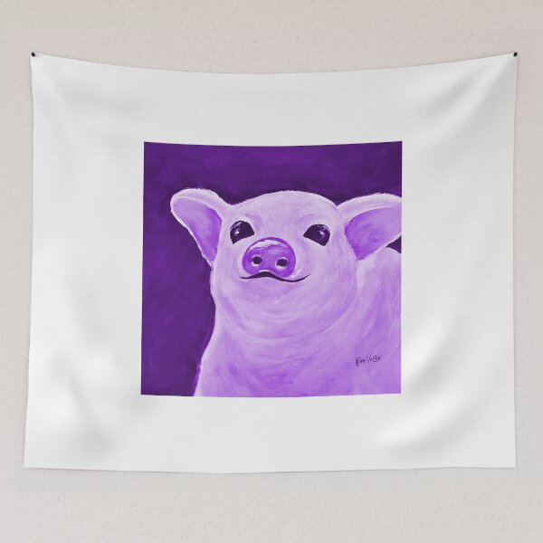 Item preview, Purple Pig  designed and sold by KVELKY.