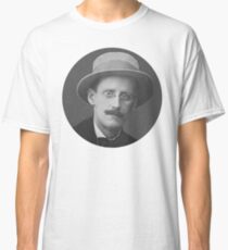 James Joyce - black and white Classic T-Shirt