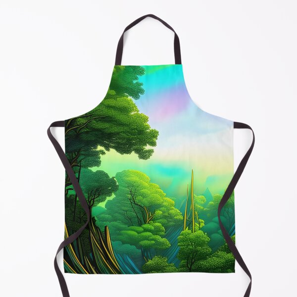 Item preview, Curved Trees, Ai Generated Art designed and sold by ACC .