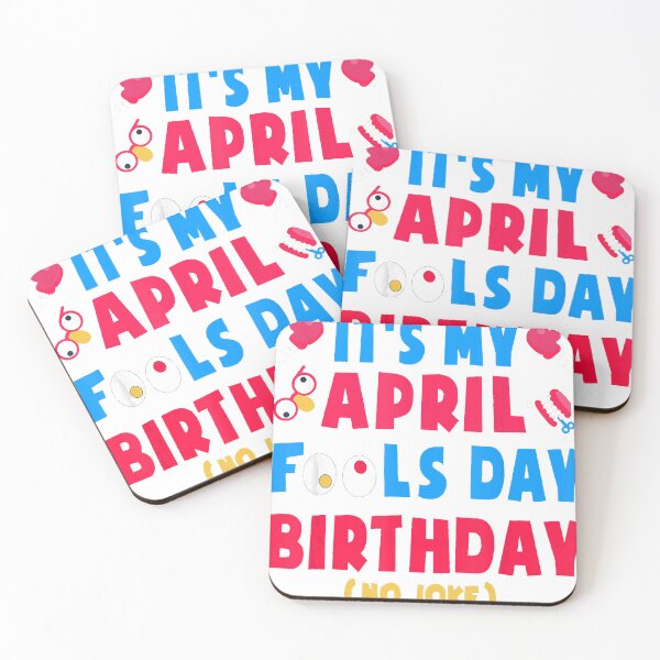 Item preview, Funny April Fool's Day Birthday Born on April 1st joke designed and sold by Fidgefernandez.