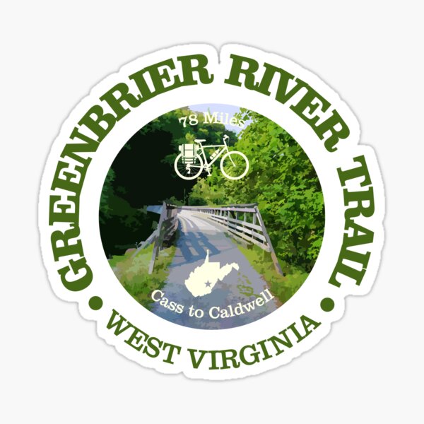 Item preview, Greenbrier River Trail (cycling 2) designed and sold by curranmorgan.