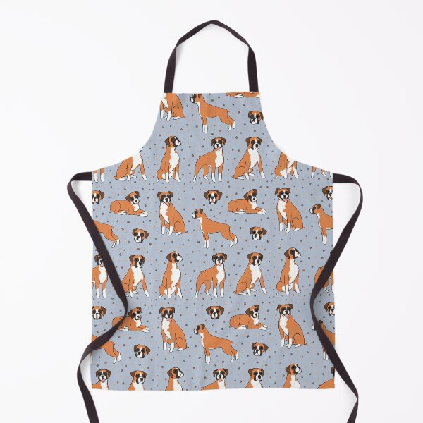 Item preview, Boxer dog illustration pattern  designed and sold by Yarafantasyart.